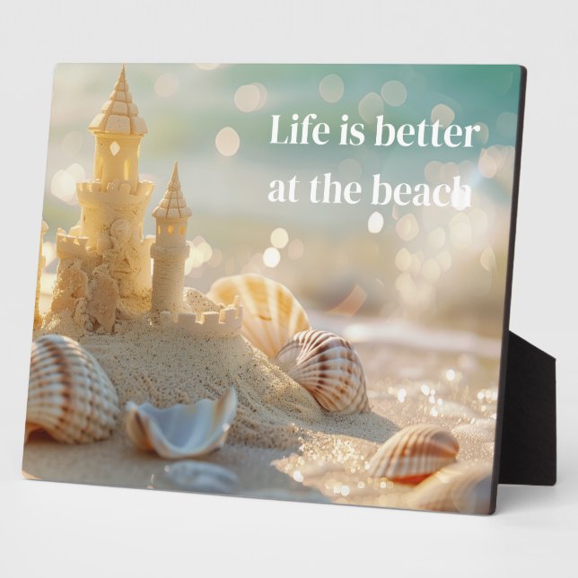 Placa Expositora Plaque de Sandcastle (Lado)