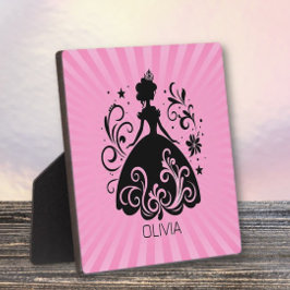 Placa Expositora Plaque de tabletas mágicas, habitación Princesa Pe