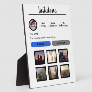 Placa Expositora Plaque de tabletas personalizado con comensal
