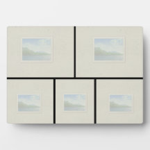 Plaque de tabletop 5x7 - 5 imágenes