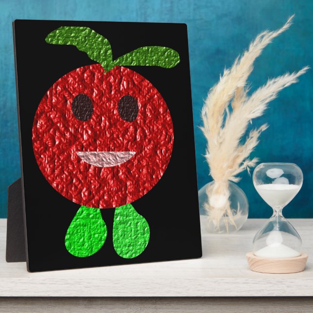 Placa Expositora Plaque de tomate feliz (Lado)
