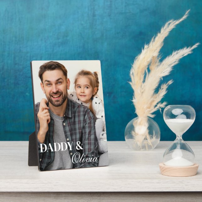 Placa Expositora Plaque del día del papá (Lado)