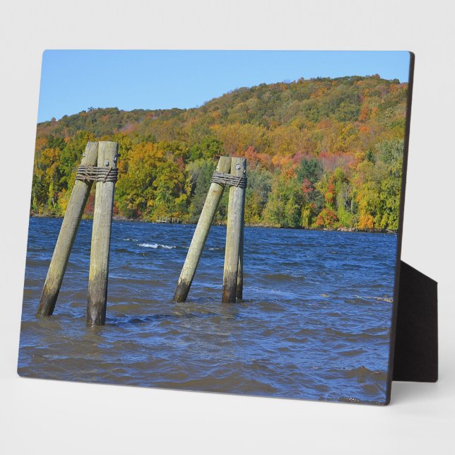 Placa Expositora Plaque del río Connecticut (Lado)