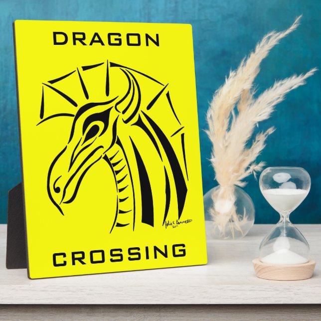 Placa Expositora Plaque Dragón Creste (Lado)