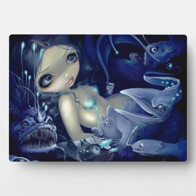 Placa Expositora Plaque "en el abismo" (Frente)