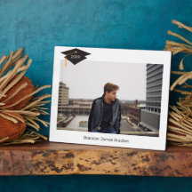 Plaque fotográfico de graduación del Rótulo de gui