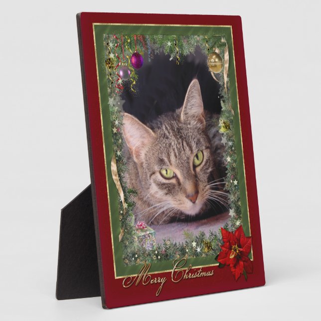 Placa Expositora Plaque fotográfico de Navidades de personalizable (Lado)