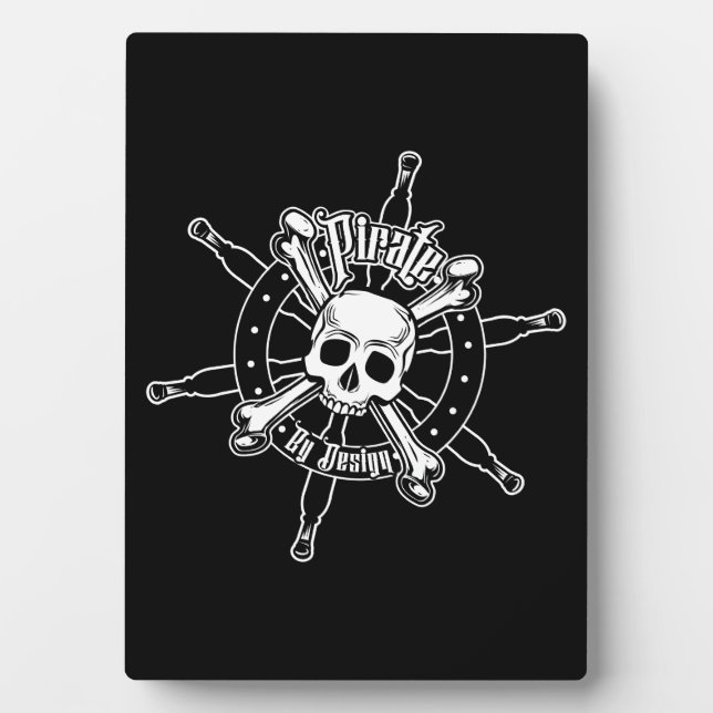 Placa Expositora Plaque fotográfico pirata (Frente)