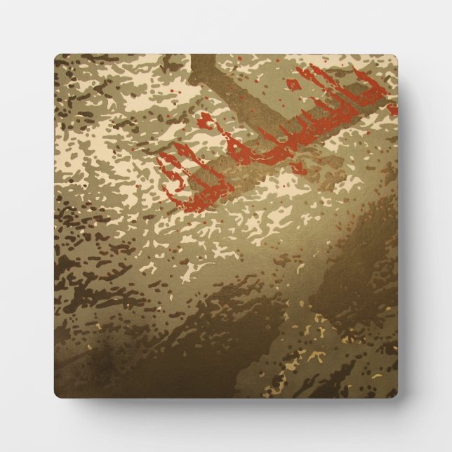 Placa Expositora Plaque "Golgotha" (Frente)