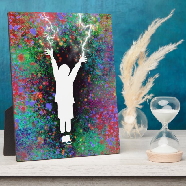 Placa Expositora Plaque meteorológico de Stormy (Lado)