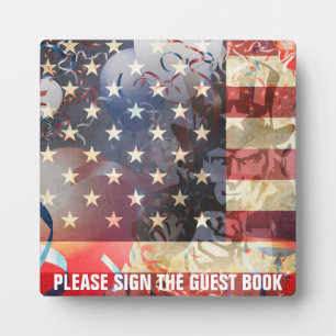 Placa Expositora Plaque Patriótico