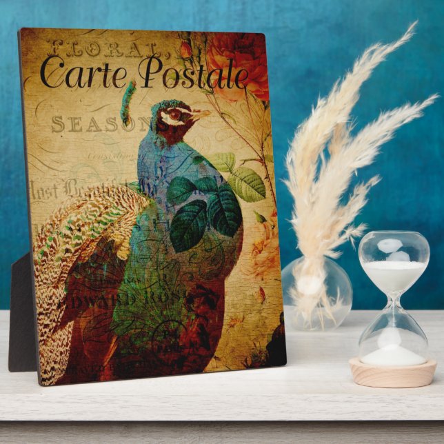 Placa Expositora Plaque postal francés (Lado)