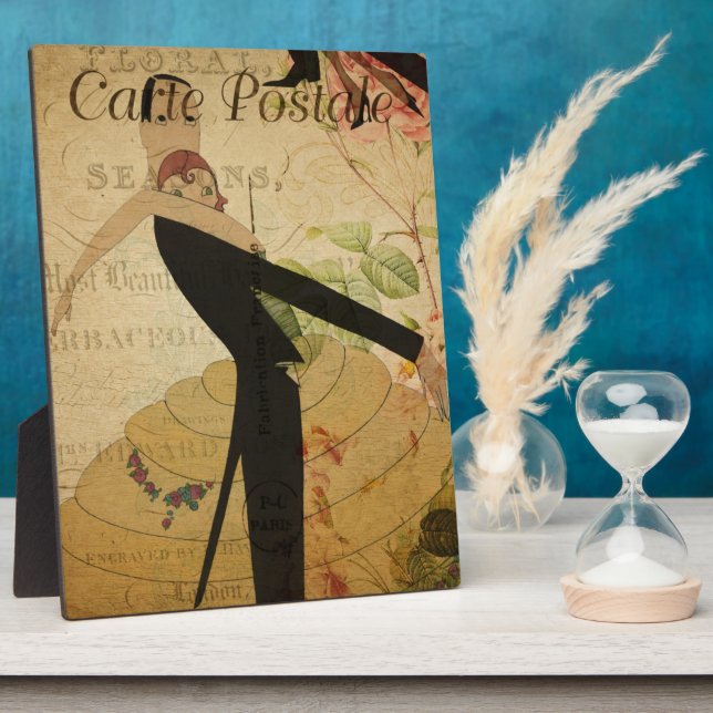 Placa Expositora Plaque postal francés (Lado)