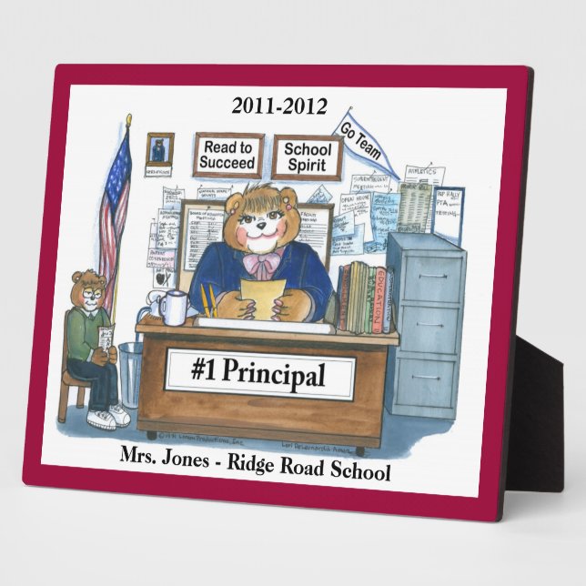 Placa Expositora Plaque Principal (Lado)