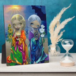 Placa Expositora Plaque "Sun Child and Moon Child"