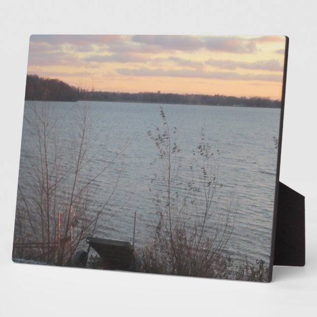 Placa Expositora Plaque Sunset de Lake Shore (Lado)
