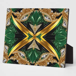 Placa Expositora Plata con diseño moderno de la Sudáfrica