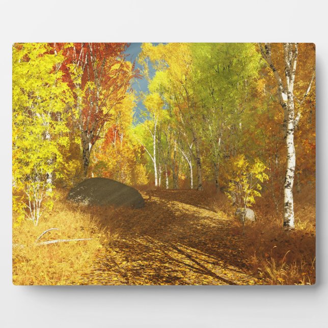 Placa Expositora Plato de imágenes luminosas en caída (Frente)