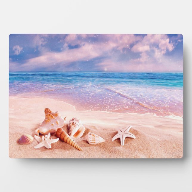 Placa Expositora Playa del mar (Frente)