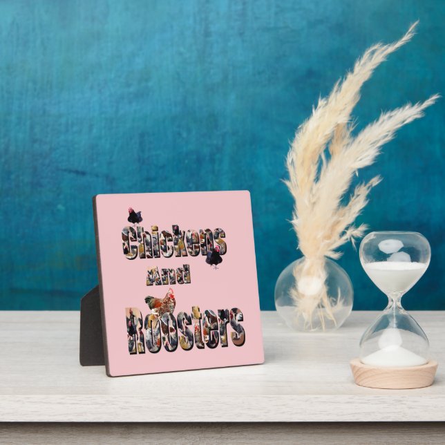 Placa Expositora Pollos Y Gallos, (in situ)