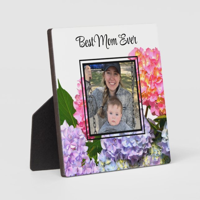 Placa Expositora Polvorienta floral verde amarillo azul rosa Mejor  (Anverso)