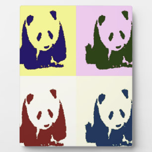Placa Expositora Pop Art Baby Pandas