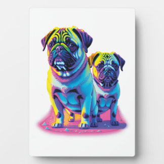Placa Expositora Pop Pugs in Pink 