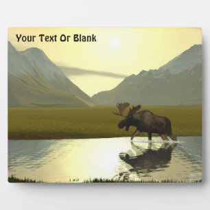 Placa Expositora Por la tarde Moose