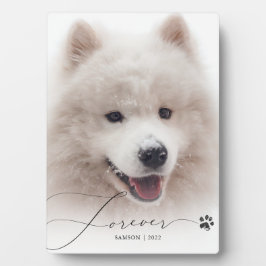 Placa Expositora Por siempre | Impresión de perras de perro de Pers