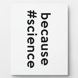 Placa Expositora Porque la ciencia