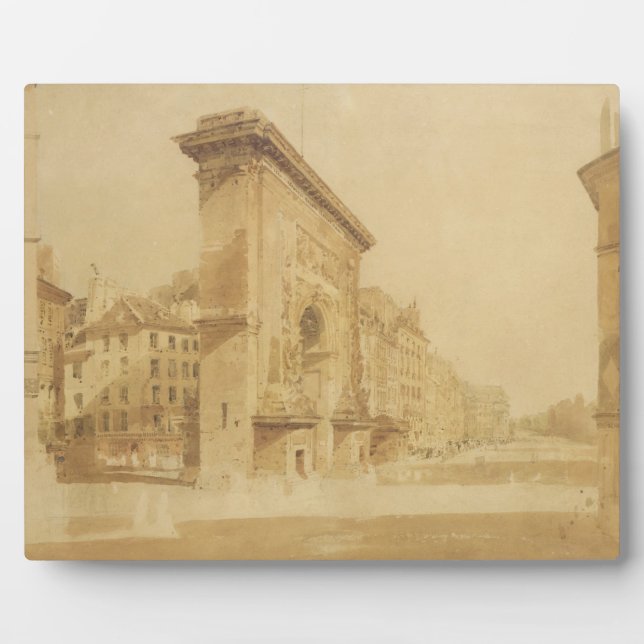 Placa Expositora Porte St Denis, París (c/c) (Frente)