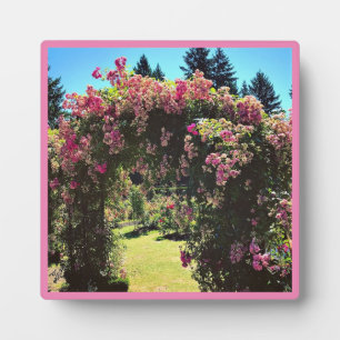 Placa Expositora Portland Rosa Garden, OR