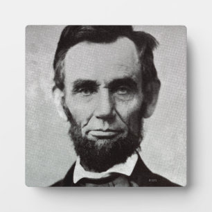 Placa Expositora Portrait of Abe Lincoln 2