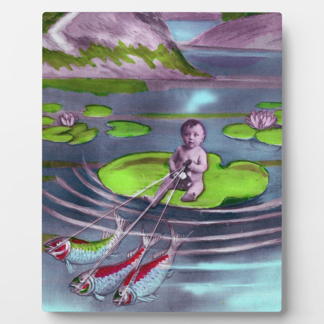 Placa Expositora postal francesa de April Fool (Frente)