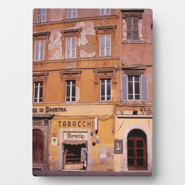 Placa Expositora Póster de la tabaquería de Perugia (Frente)