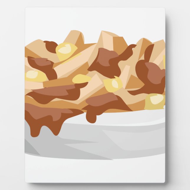 Placa Expositora poutina (Frente)