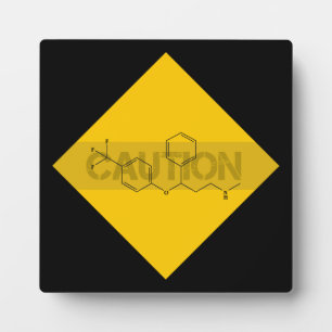 Placa Expositora Precaución: Fluoxetina