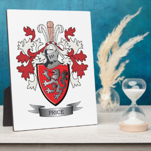 Placa Expositora Precio Familia Crest Coat of Arms