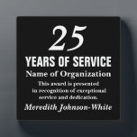 Placa Expositora Premio al Reconocimiento de Servicio Voluntario de<br><div class="desc">Sus voluntarios dedicados son valiosos más allá de toda medida. Nuestros regalos únicos y objetos personalizados reconocen y celebran el compromiso y el trabajo duro de sus voluntarios. ¡Los voluntarios son el alma de su organización, así que asegúrense de que bombean de energía! Entendemos que los voluntarios son importantes para...</div>