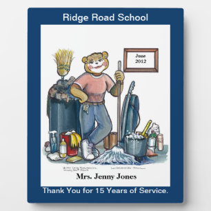 Placa Expositora Premio Custodio o Plaque de Reconocimiento