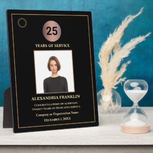 Placa Expositora Premios de Personalizado fotográfico de empleados