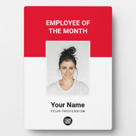 Placa Expositora Premios fotográficos a empleados de Personalizado 