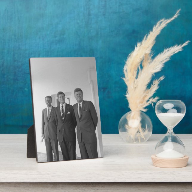 Placa Expositora Presidente John Kennedy y Brothers American Camelo (Lado)