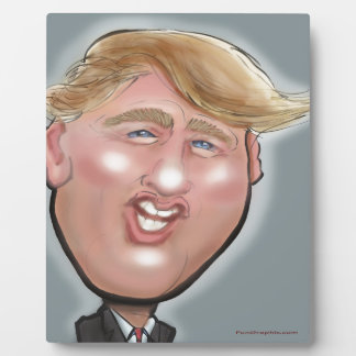 Placa Expositora Presidente Trump