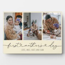 Primer Día de la Madre Guión Corazón 3 Regalo de f