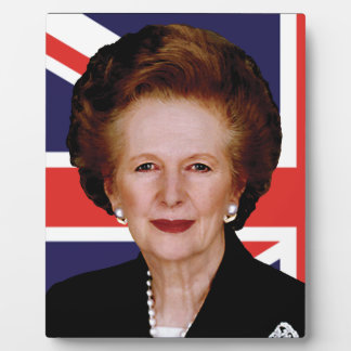 Placa Expositora Primera Ministra Margaret Thatcher - La Dama de Hi