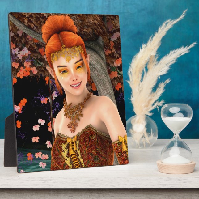 Placa Expositora Princesa de Otoño (Lado)