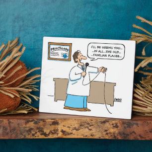 Placa Expositora Proctólogo gracioso Karaoke Personalizado Proctolo