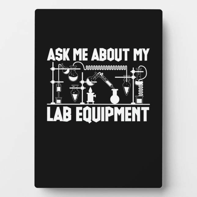 Placa Expositora Profesora de Química (Frente)