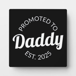 Placa Expositora Promovido A Daddy Est. I 2025